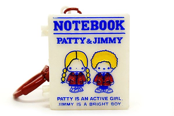 Patty and Jimmy/パティ＆ジミー・Key chain/キーホルダー・ノート型