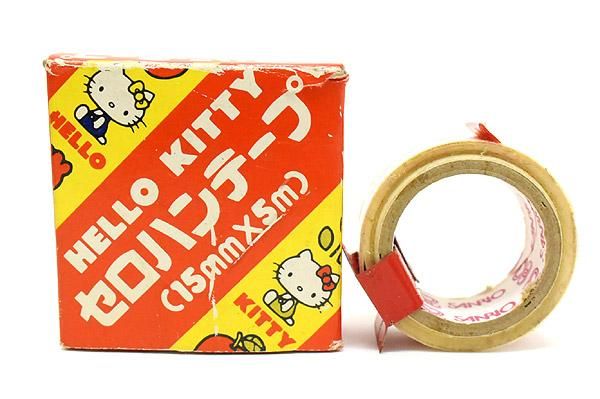 Hello Kitty ハローキティ Scotch Tape セロハンテープ 箱付き ホワイト レッド 1976年 おもちゃ屋 Knot A Toy ノットアトイ Online Shop In 高円寺