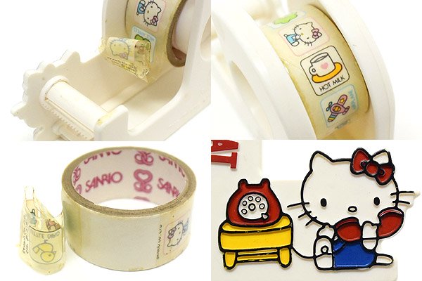 Hello Kitty/ハローキティ・TAPE CUTTER/テープカッター・セロハン