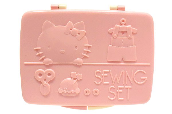 Hello Kitty/ハローキティ・Sewing Set/ミニソーイングセット/お裁縫箱・ピンク・1976年 - KNot a TOY/ノットアトイ