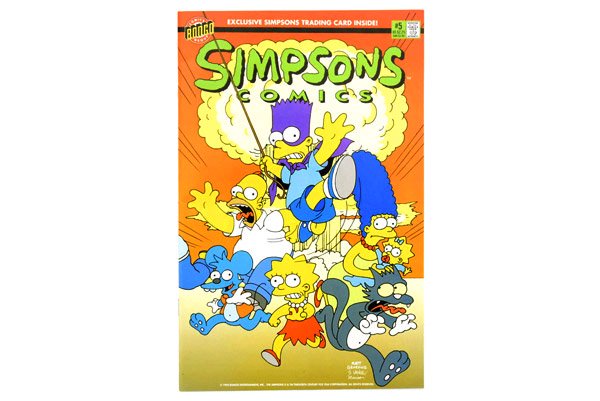 Simpsons Comics シンプソンズコミックス Bongo ボンゴ 5 オマケカード1枚付き おもちゃ屋 Knot A Toy ノットアトイ Online Shop In 高円寺