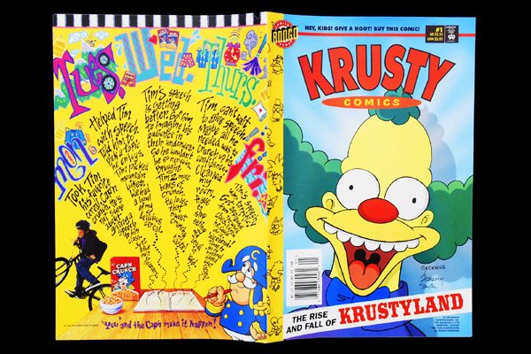 KRUSTY COMICS/クラスティーコミックス(シンプソンズ) 「THE RISE AND