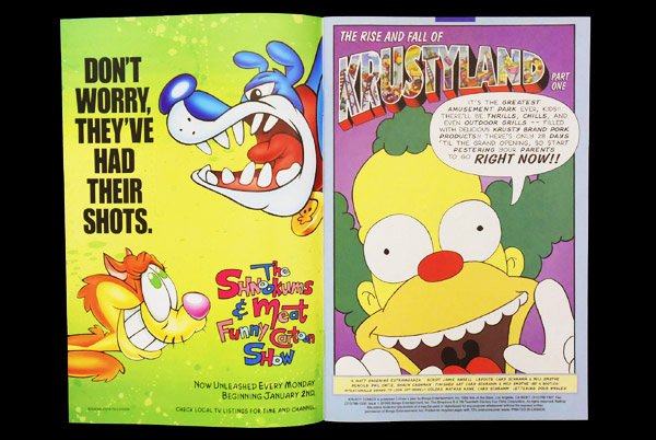 KRUSTY COMICS/クラスティーコミックス(シンプソンズ) 「THE RISE AND