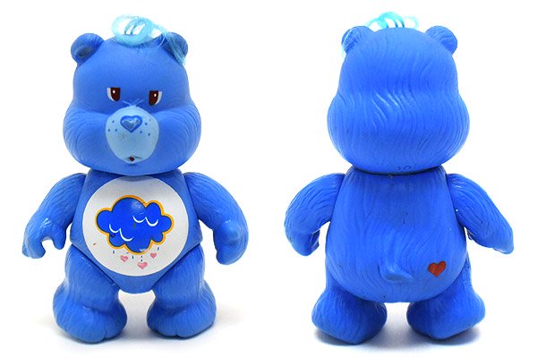 Care Bears/ケアベア・Poseable Figure/ポーサブルフィギュア・Grumpy Bear/グランピーベア・約8.3cm・1983年  - KNot a TOY/ノットアトイ