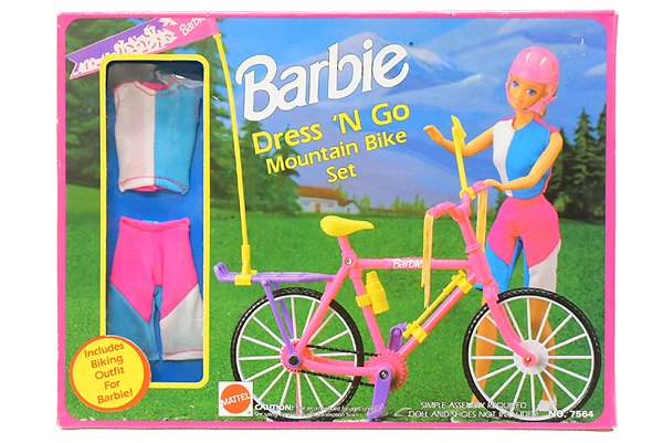 可愛いクリスマスツリーやギフトが！ バイクの通販 バービー バイク ヴィンテージ Barbie/バービー・Dress クリアファイル