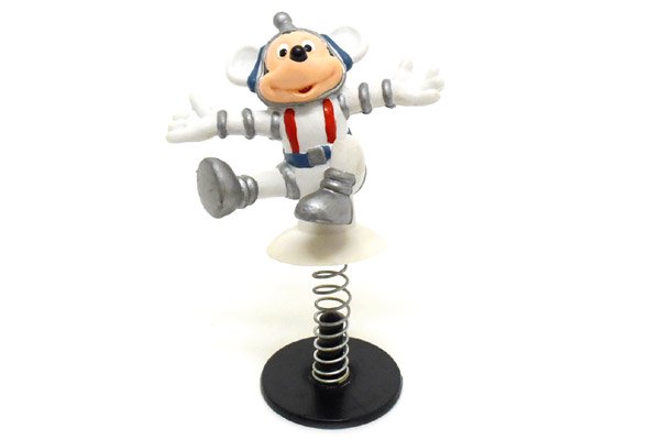 Disney/ディズニー・PVC Figure・Spring Jumper/フィギュア・スプリングジャンパー「Mickey Mouse/ミッキーマウス・Astronaut/アストロノーツ/宇宙飛行士」  - KNot a TOY/ノットアトイ