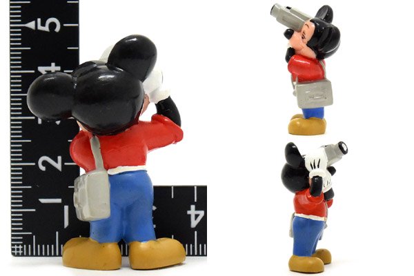 Disney/ディズニー・APPLAUSE/アプローズ・PVC Figure/フィギュア 「Mickey Mouse/ミッキーマウス ・Cameraman/カメラマン(ビデオカメラ)」 - KNot a TOY/ノットアトイ