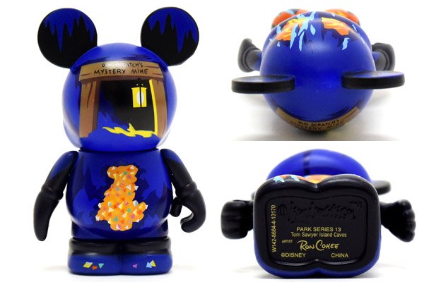 Vinylmation/バイナルメーション・Park Series/パークシリーズ ♯13 「Injun Joe's Cave/インジャンジョーの洞窟・トムソーヤ島」  3”・本体のみ - KNot a TOY/ノットアトイ