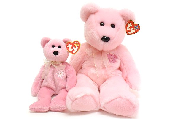 Ty Beanie Baby Beanie Buddy ビーニーベイビー ビーニーバディ ぬいぐるみ2体セット クマ Sakura ピンク 誕生日 3月25日 おもちゃ屋 Knot A Toy ノットアトイ Online Shop In 高円寺