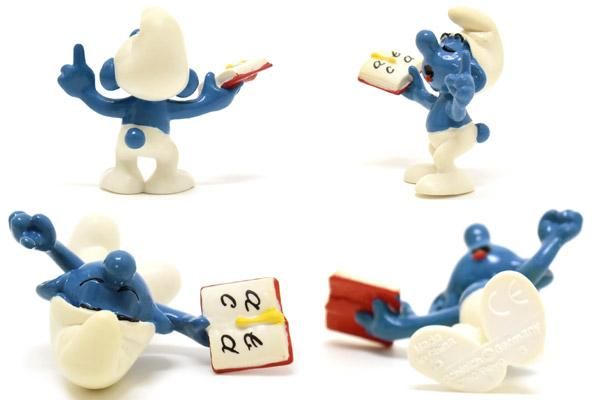 SMURFS/スマーフ・PVC Figure/フィギュア 「スマーフ・Teacher 