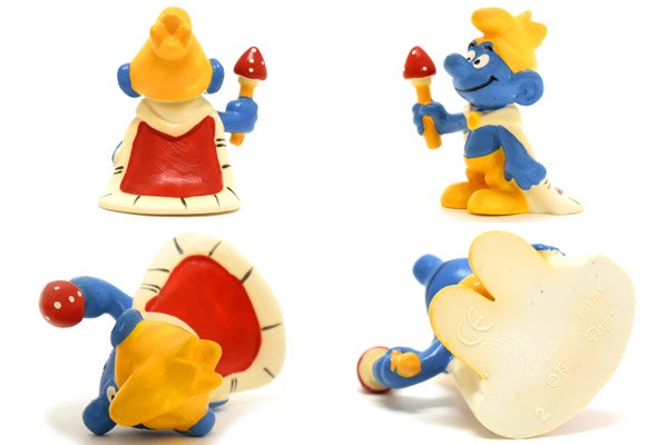 SMURFS/スマーフ・PVC Figure/フィギュア 「スマーフ・King/キング 