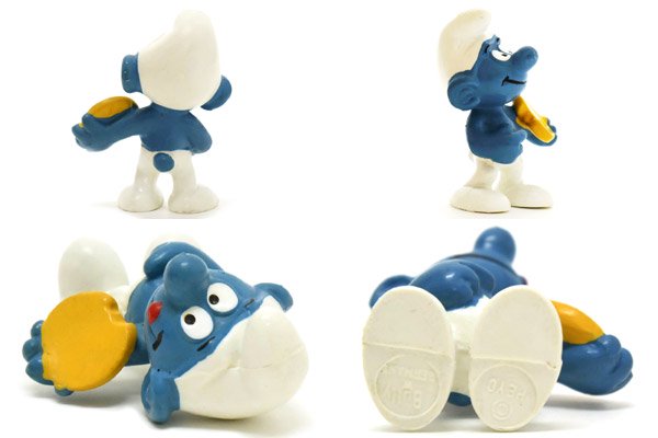 SMURFS/スマーフ・PVC Figure/フィギュア 「スマーフ・Biscuit/ビスケット/クッキー」 20080 - KNot a  TOY/ノットアトイ