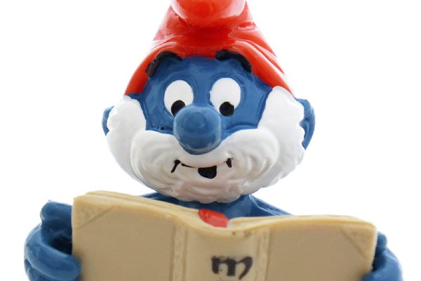 SMURFS/スマーフ・PVC Figure/フィギュア 「Papa Smurf/パパスマーフ