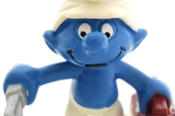 SMURFS/スマーフ・PVC Figure/フィギュア 「スマーフ・Plumber/プラマー・配管工」 20187 - KNot a  TOY/ノットアトイ