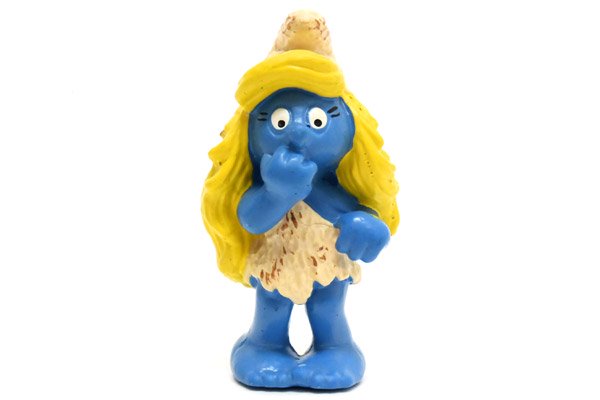 SMURFS/スマーフ・PVC Figure/フィギュア 「Smurfette/スマーフェット・Caveman/ケイブマン・原始人」 20428 -  KNot a TOY/ノットアトイ