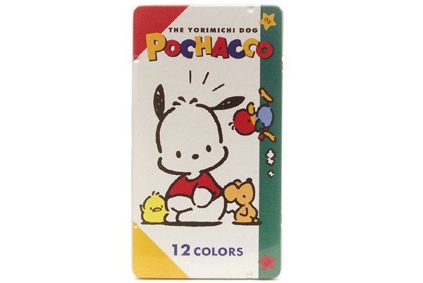 Pochacco/ポチャッコ・ Colored pencils/色鉛筆・1995年 - おもちゃ屋 KNot a TOY ノットアトイ