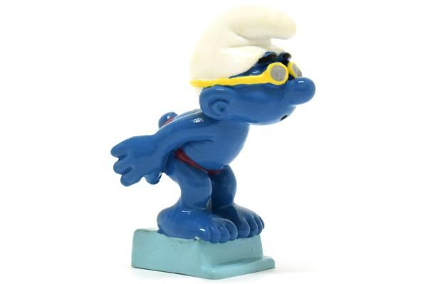 SMURFS/スマーフ・PVC Figure/フィギュア 「スマーフ・Sport Swimmer 