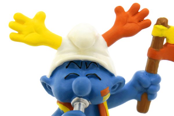 SMURFS/スマーフ・PVC Figure/フィギュア・Soccer Team Series/サッカーチームシリーズ 「スマーフ・Fan/ファン・Supporter/サポーター」  20530 - KNot a TOY/ノットアトイ