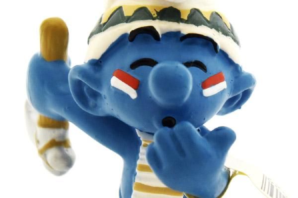 SMURFS/スマーフ・PVC Figure/フィギュア・Native American
