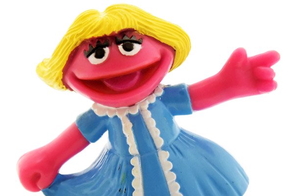 SESAME STREET/セサミストリート・TYCO/タイコ・PVC Figure/フィギュア 「Prairie Dawn/プレーリードーン」 -  KNot a TOY/ノットアトイ