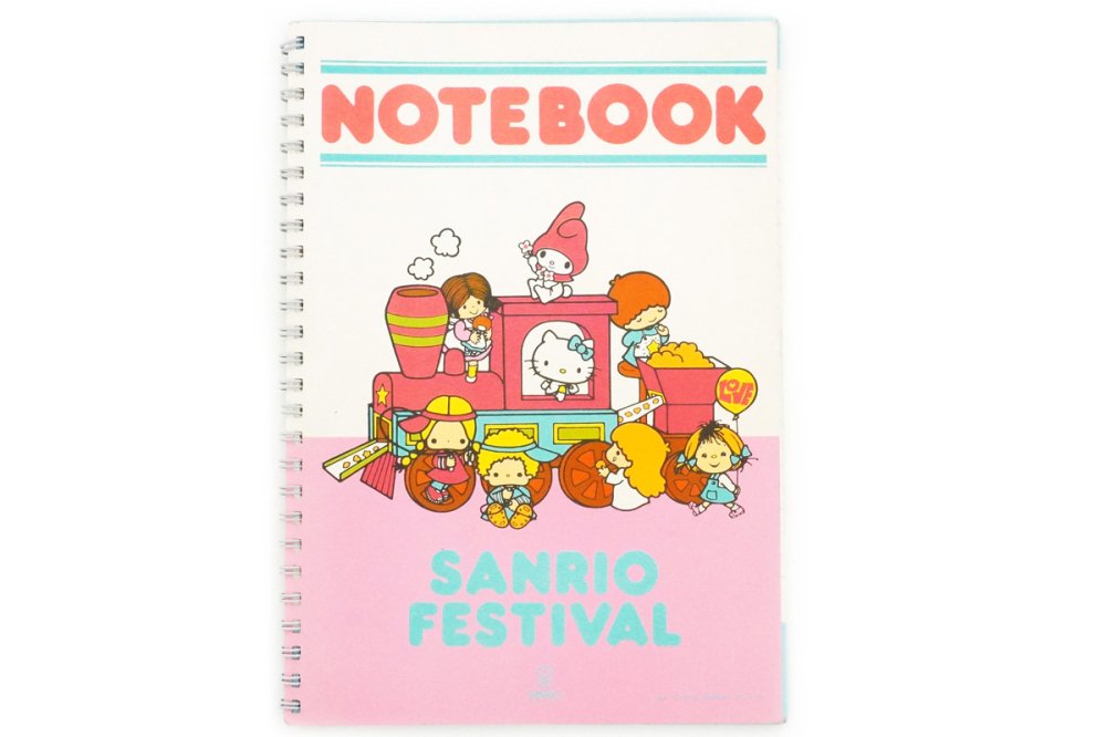 Sanrio Festival サンリオフェスティバル Notebook B5リングノート 1976年 おもちゃ屋 Knot A Toy ノットアトイ Online Shop In 高円寺