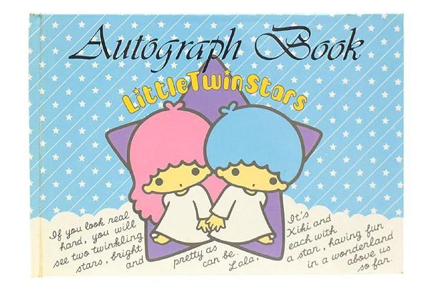 LittleTwinStars/リトルツインスターズ/キキララ・AUTOGRAPH