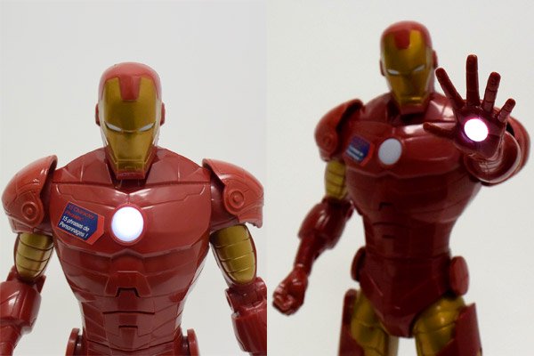 disney iron man talking action figure