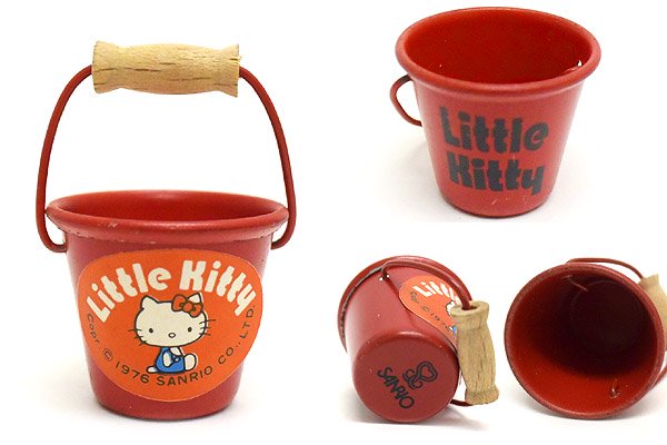 Hello Kitty/ハローキティ・Little Kitty Miniature Collection/リトルキティ ミニチュアコレクション・(8)BUCKET/バケツ・1976年 - KNot a TOY/ノットアトイ