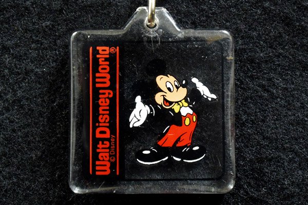 Walt Disney World/ウォルトディズニーワールド・アクリル樹脂キーホルダー・Keychain/キーチェーン 「Mickey Mouse/ ミッキーマウス」 - KNot a TOY/ノットアトイ