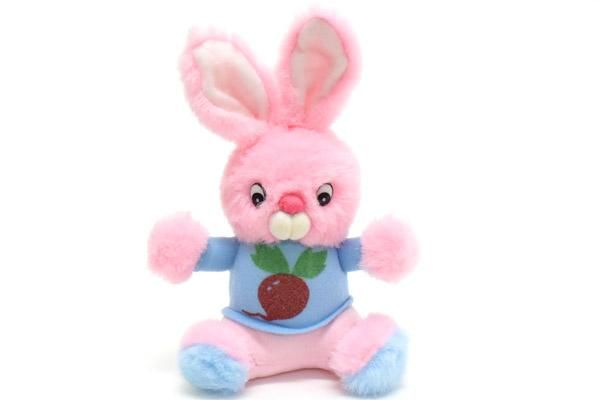 Bunny バニー ウサギ ぬいぐるみ ピンク ホワイト スカイブルー ニンジン 耳除く 高さ約14cm おもちゃ屋 Knot A Toy ノットアトイ Online Shop In 高円寺