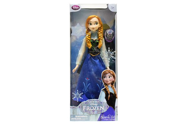 Disney Store/ディズニーストア・Frozen/フローズン/アナと雪の女王 「Anna/アナ・Singing  Doll/シンギングドール」40.5cm・英語・開封 - KNot a TOY/ノットアトイ