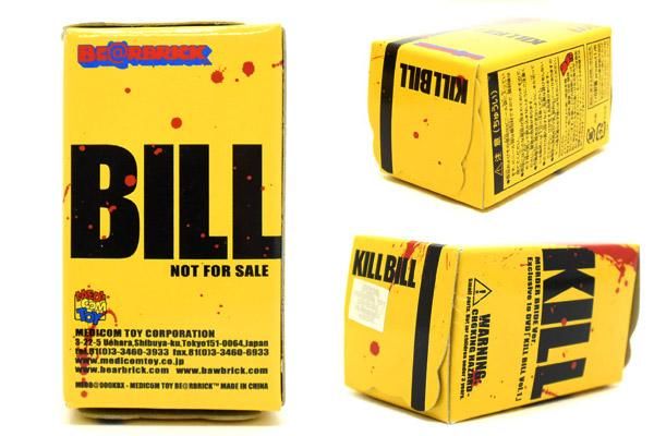 MEDICOM TOY - BE@RBRICK 100% KILL BILL 限定DVDノベルティ MEDICOM TOY/メディコムトイ・BE＠RBRICK/ベアブリック100