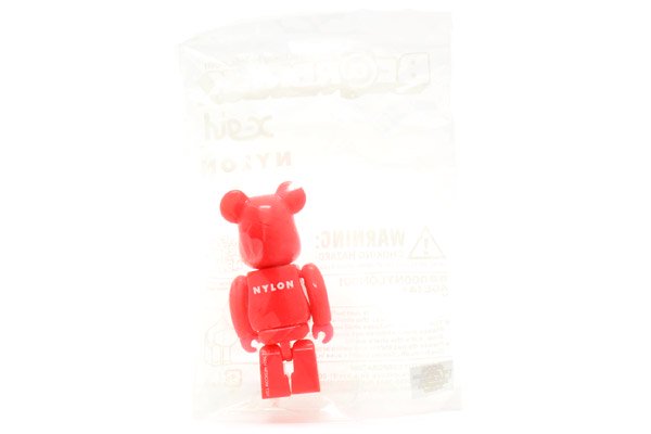 MEDICOM TOY/メディコムトイ・BE＠RBRICK/ベアブリック100％ 「X-girl/エックスガール×NYLON/ナイロン」  B@000NYLON001・未開封 - KNot a TOY/ノットアトイ