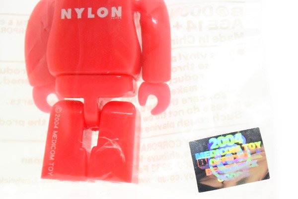 MEDICOM TOY/メディコムトイ・BE＠RBRICK/ベアブリック100％ 「X-girl/エックスガール×NYLON/ナイロン」  B@000NYLON001・未開封 - KNot a TOY/ノットアトイ