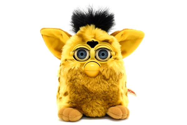 Furby/ファービー・TOMY/トミー・イエロー×ブラウン×ブチ・Lizard