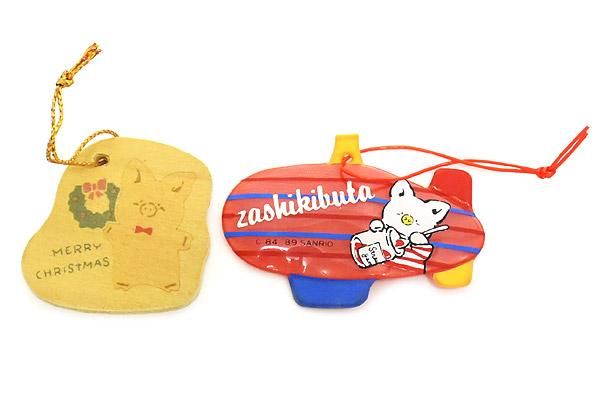 経典 ZASHIKIBUTA キーホルダー ザシキブタ サンリオ 昭和レトロ ...