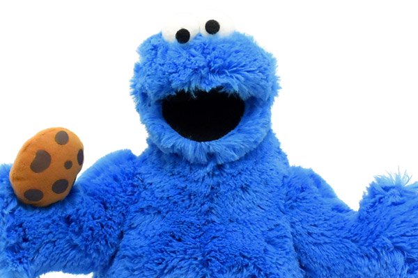 SESAME STREET/セサミストリート・Universal Studios Japan/ユニバーサルスタジオジャパン・ぬいぐるみ「Cookie  Monster/クッキーモンスター」35cm08年 - KNot a TOY/ノットアトイ