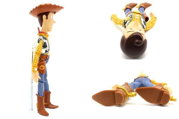 TOY STORY/トイストーリー３・THINK WAY/シンクウェイ・Talking Action  Figure/トーキングアクションフィギュア「Woody/ウッディ」日本語(唐沢寿明版)ダメージ有 - KNot a TOY/ノットアトイ