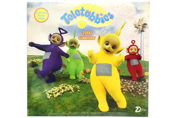 Teletubbies/テレタビーズ・Calendar/壁掛けカレンダー・2000年