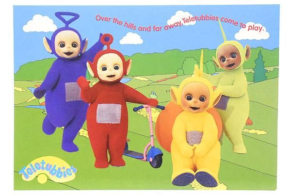 Teletubbies/テレタビーズ・POST CARD/ポストカード・Favorite things