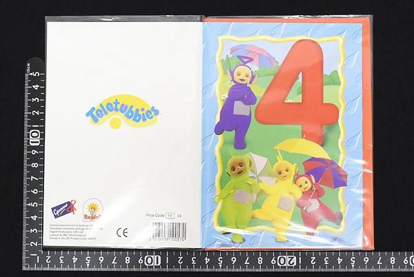 Teletubbies/テレタビーズ・Birthday Card/バースデーカード・Greeting 