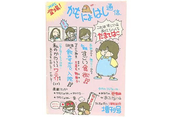 Sanrio/サンリオ・MEMO PAD/メモ帳・かもにょはし通信・1985