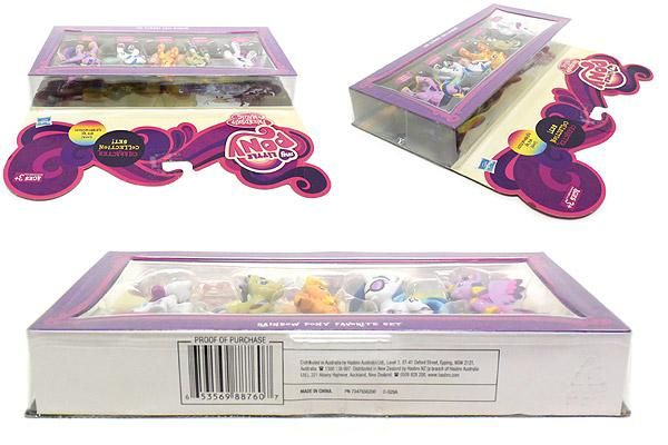 My Little Pony/マイリトルポニーG4・Friendship is Magic/フレンドシップイズマジック・Rainbow Pony  Favorite Set・5体セット・2015年 - KNot a TOY/ノットアトイ