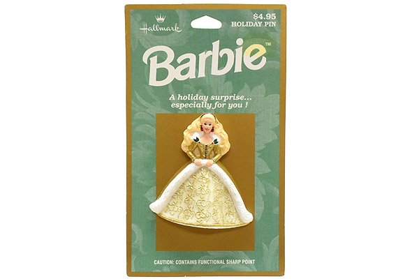 Barbie/バービー・Holiday Pin/ホリデーピン・ブローチ・クリスマス