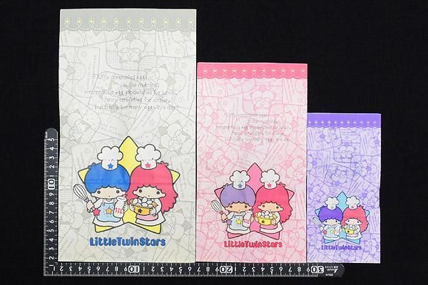 76年物 サンリオ リトルツインスターズ ペーパーランチバッグ 未使用 キキララ LittleTwinStars/リトルツインスターズ/キキララ・Lunch Bag