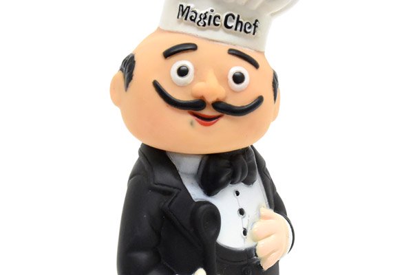 Magic Chef/マジックシェフ・Soft Vinyl Figure/ソフトビニールフィギュア・Coin  Bank/コインバンク/貯金箱・塗装移り・書き込み有 - KNot a TOY/ノットアトイ