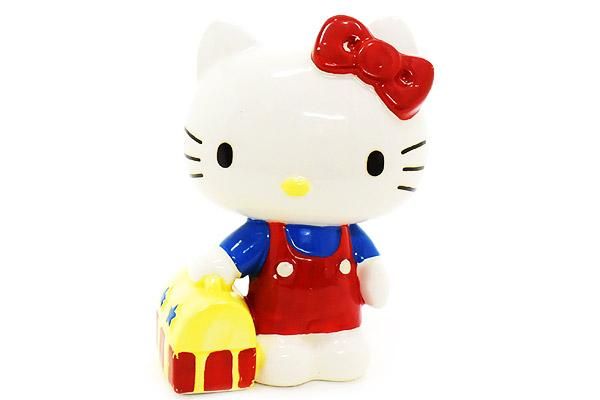 Hello Kitty/ハローキティ・Ceramic Coin Cank/陶器製貯金箱・1976年