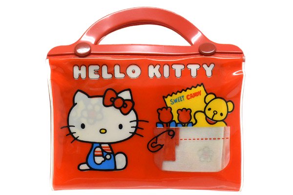 Hello Kitty/ハローキティ・ハンカチ＆ティッシュ＆ポーチセット