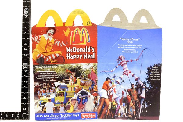 McDonald's/マクドナルド・Happy Meal Box/ハッピーミールボックス「Disney/ディズニー・100years of Magic /100イヤーオブマジック」2002年・(2) - KNot a TOY/ノットアトイ