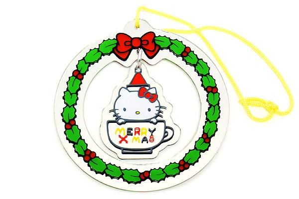 ハローキティ ムービングドールリース クリスマスリース